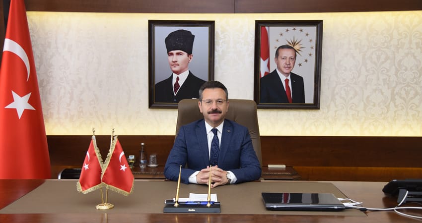 Valimiz Sayın Hüseyin Aksoy'un 19 Eylül Gaziler Günü Mesajı